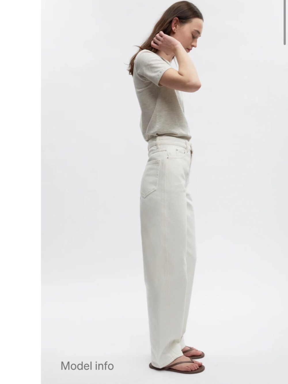 KOTN Women’s Philae Denim, size 31, Natural - Picture 12 of 14